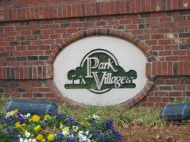 Park Village Neighborhood Entrance
